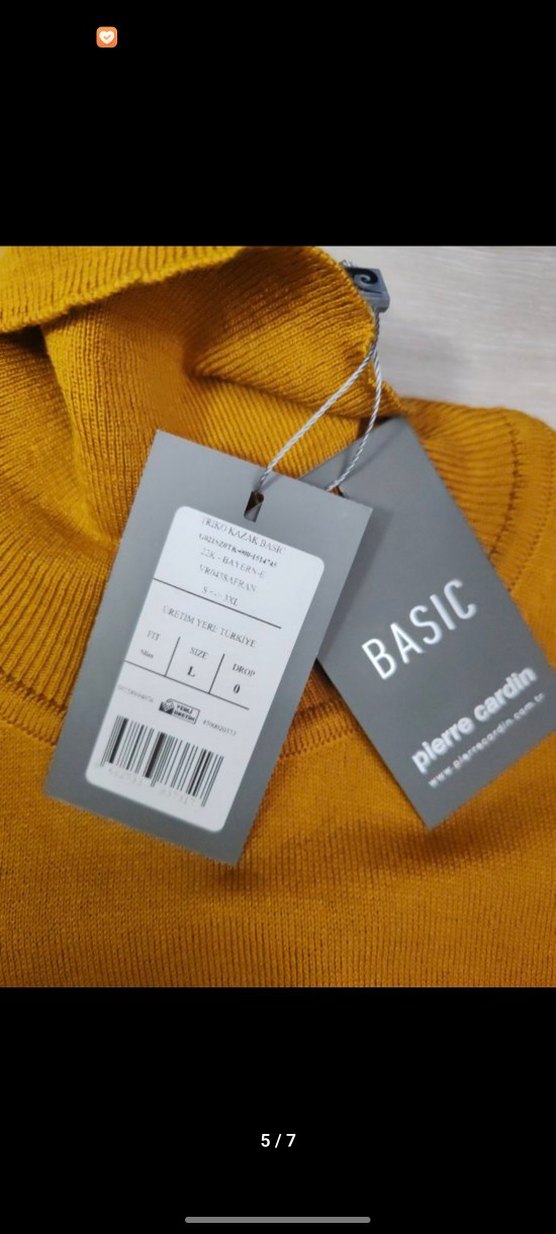 PİERRE CARDİN TAM BALIKÇI YAKA KAZAK - Görsel 3