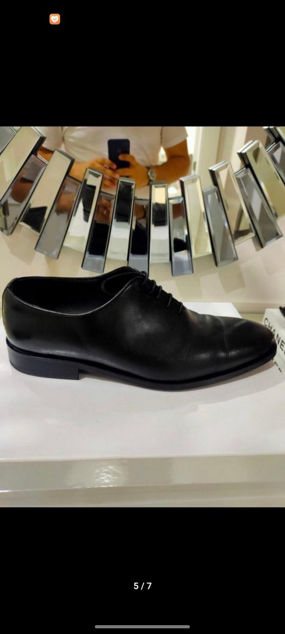HAKİKİ DERİ KLASİK SİYAH AYAKKABI - Görsel 5