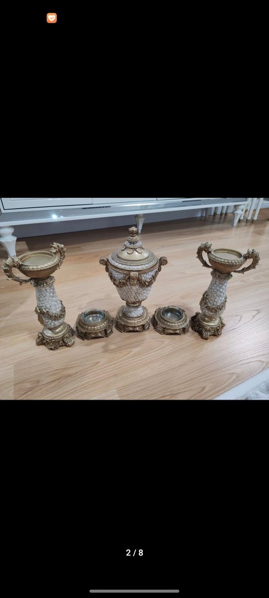 EV DEKORASYON ÜRÜNÜ SİMLİ PARLAK BİBLO - Görsel 2