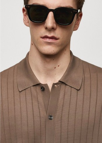 DÜĞMELI TRIKO POLO GÖMLEK - Görsel 3