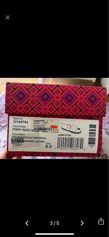 Tory Burch ORİJİNAL TORY BURCH
