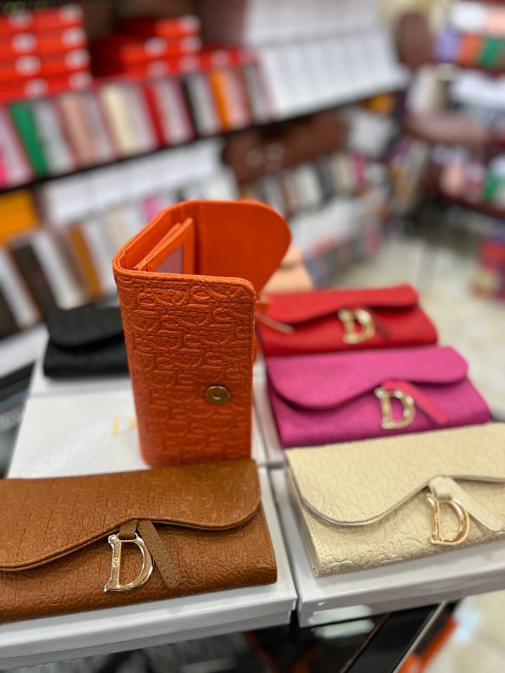 Siyah Monogramlı Uzun Cüzdan — görsel 9/12