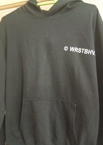 Siyah Kadın Uzun Kollu Sweatshirt - Görsel 2