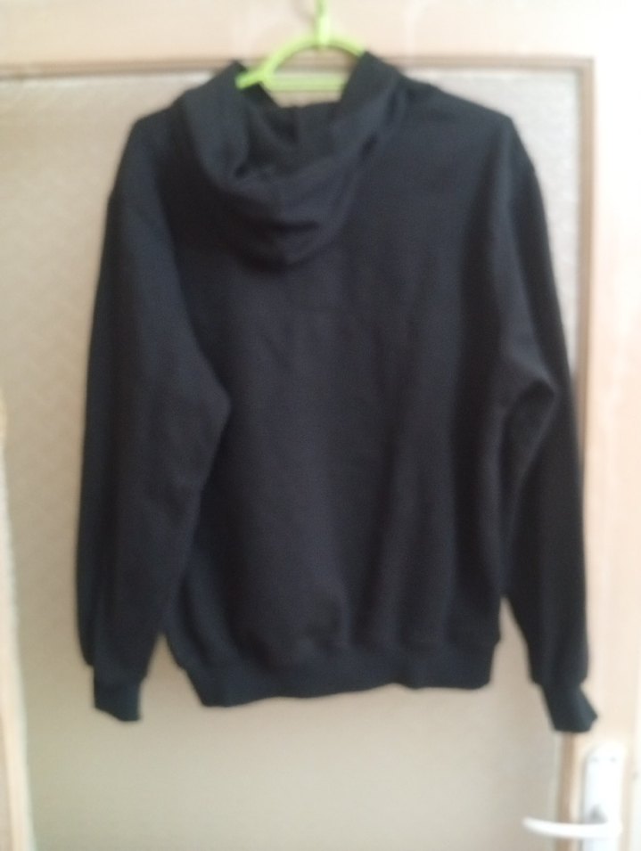 Siyah Kadın Uzun Kollu Sweatshirt - Görsel 3