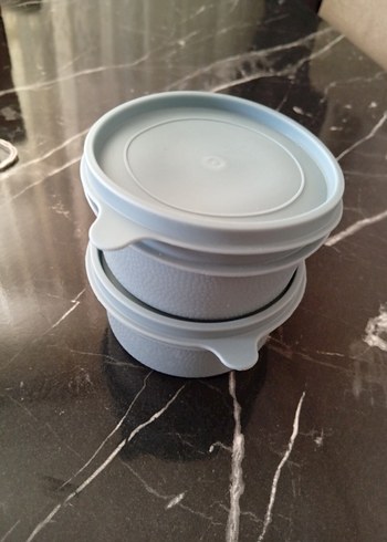 Plastik ikili kapaklı saklama kabı - Görsel 3