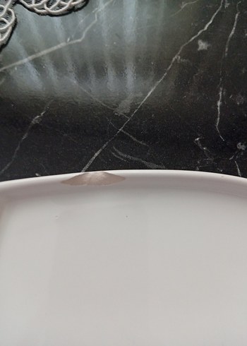 Kalp Şeklinde Beyaz Seramik Tabaklar - Görsel 2