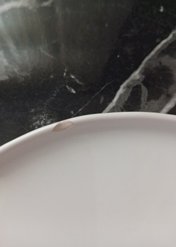 Kalp Şeklinde Beyaz Seramik Tabaklar - Görsel 3