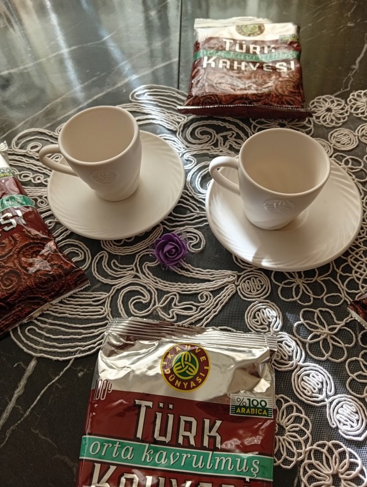 Kahve Fincanı Seti ve Türk Kahvesi Paketleri - Görsel 4