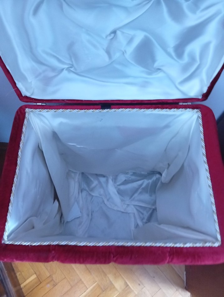 Bordo Parlak Makyaj Organizeri - Görsel 5