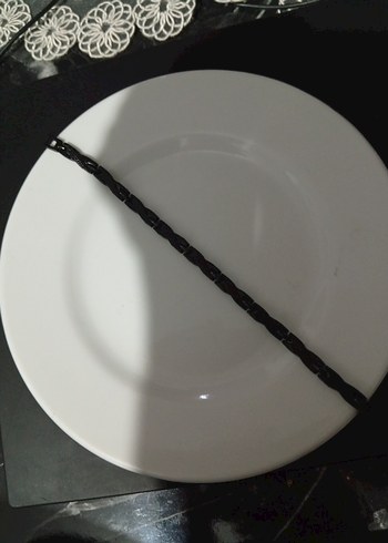 Siyah Minimalist Erkek Bileklik - Görsel 3