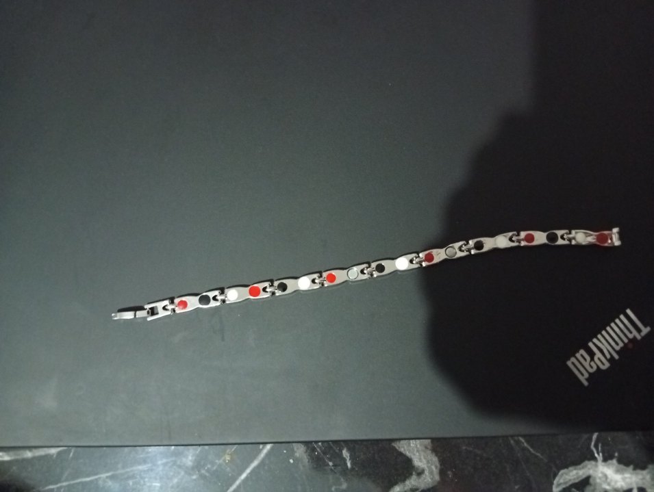 İşlemeli Zincir Detaylı Altın Bileklik - Görsel 3