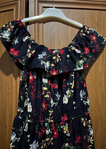 Kadın Çiçekli Elbise - Görsel 2