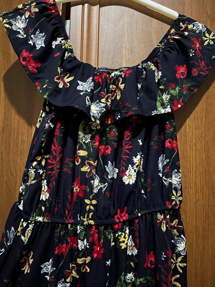 Kadın Çiçekli Elbise - Görsel 4