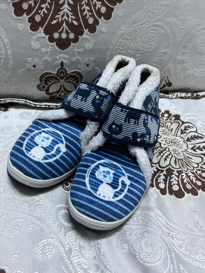 Erkek çocuk halı ayakkabısı pandufu - Görsel 2