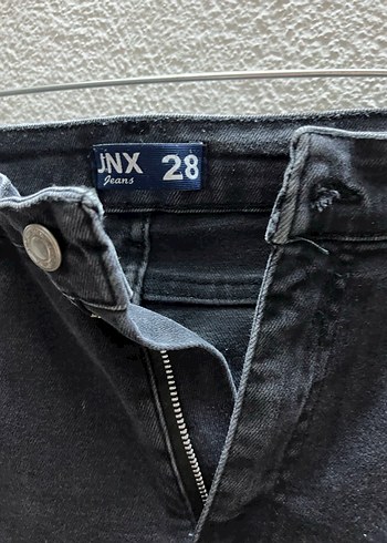 Siyah Kemer Detaylı Kadın Skinny Jean - Görsel 4