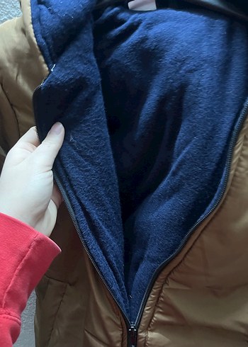 Kahverengi Fermuarlı Erkek Çocuk Mont - Görsel 5