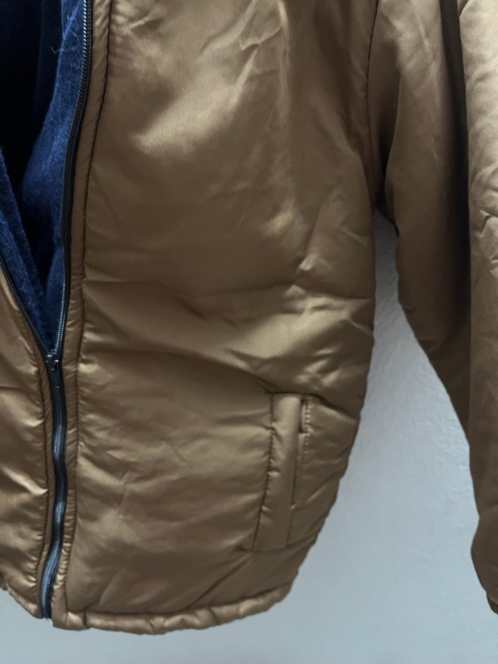 Kahverengi Fermuarlı Erkek Çocuk Mont - Görsel 3