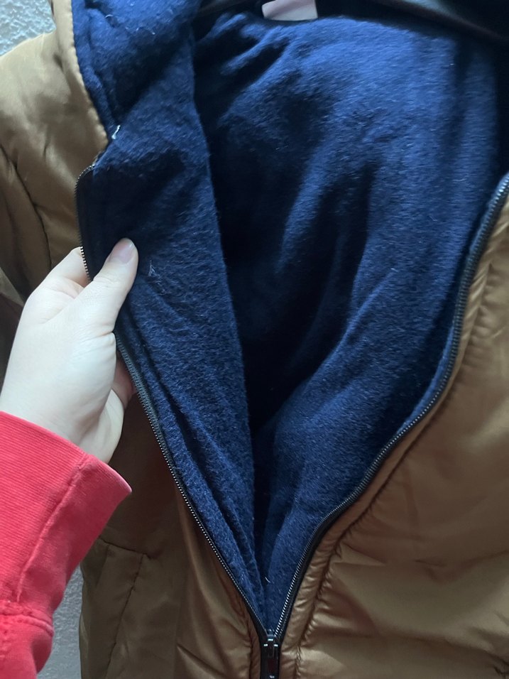 Kahverengi Fermuarlı Erkek Çocuk Mont - Görsel 5