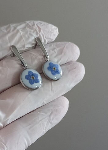 Accessorize UNUTMA BENİ ÇİÇEĞİ KÜPE GÜMÜŞ RENK