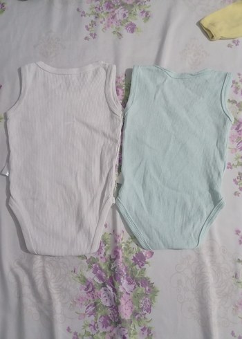 Bebek Erkek Kolsuz Pamuklu Body - Görsel 6