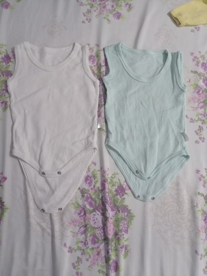 Bebek Erkek Kolsuz Pamuklu Body - Görsel 2