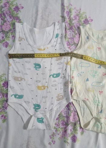 Bebek üçlü çıtçıtlı atlet - Görsel 6