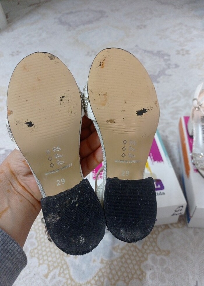 Taşlı ayakkabı  - Görsel 5