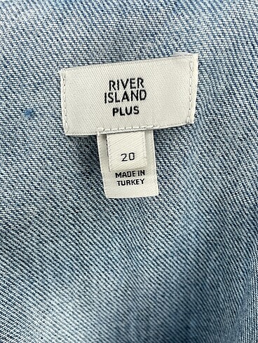 xl Beden mavi Renk River Island Kot Ceket %70 İndirimli.