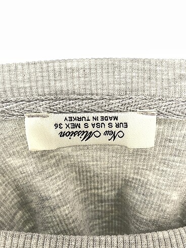 s Beden gri Renk PreLoved Bluz %70 İndirimli.