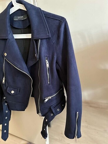 Zara Zara suni süet kısa ceket