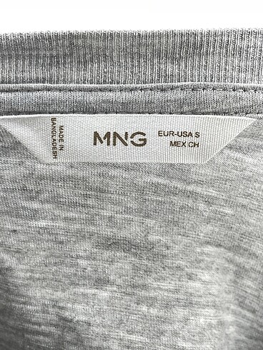 s Beden gri Renk Mango T-shirt %70 İndirimli.