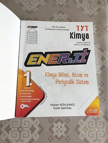 Enerji tyt kimya palme