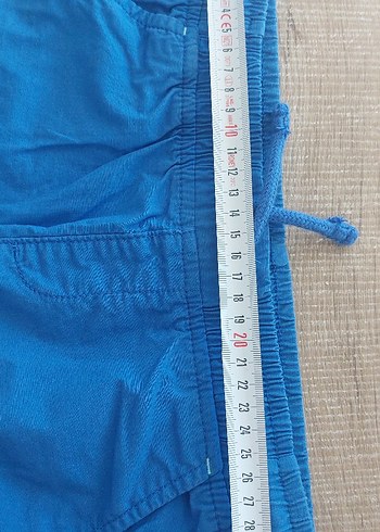 5 Yaş Beden mavi Renk M&S Erkek çocuk Mavi Rahat Kesim Şort