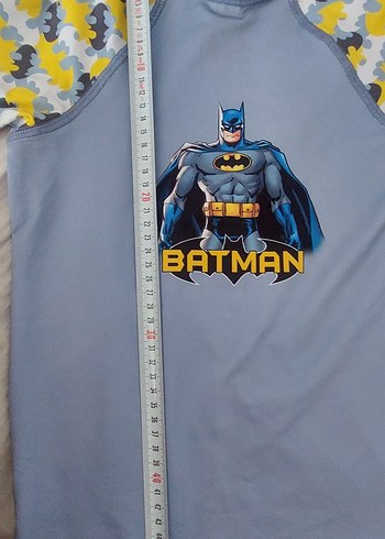 slipstop Batman Baskılı Erkek Çocuk Mayo Takımı - Görsel 12