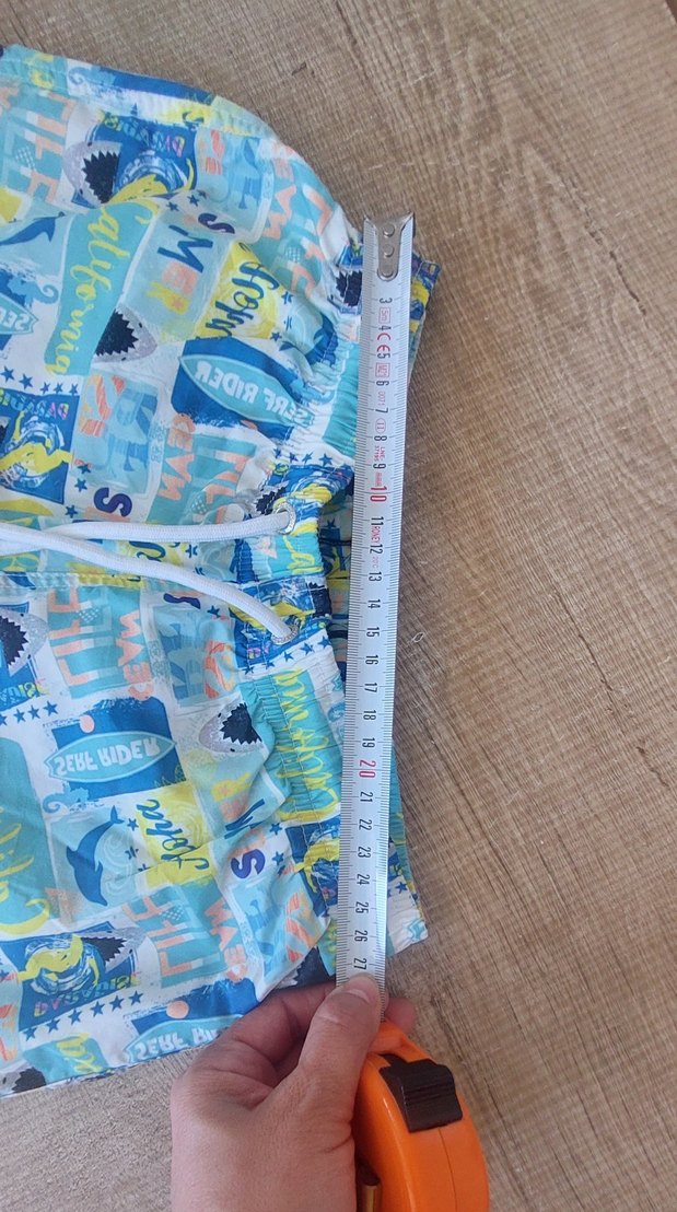 Renkli Baskılı Erkek Çocuk Mayo Şortu - Görsel 2