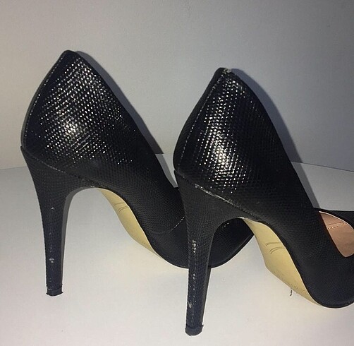37 Beden siyah Renk Kadın Stiletto