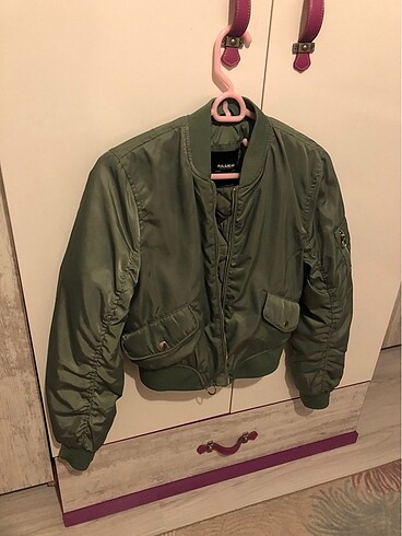 xs Beden pull and bear bomber ceket