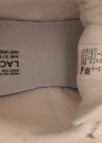 Beyaz Bağcıklı Erkek Spor Ayakkabı - Görsel 5