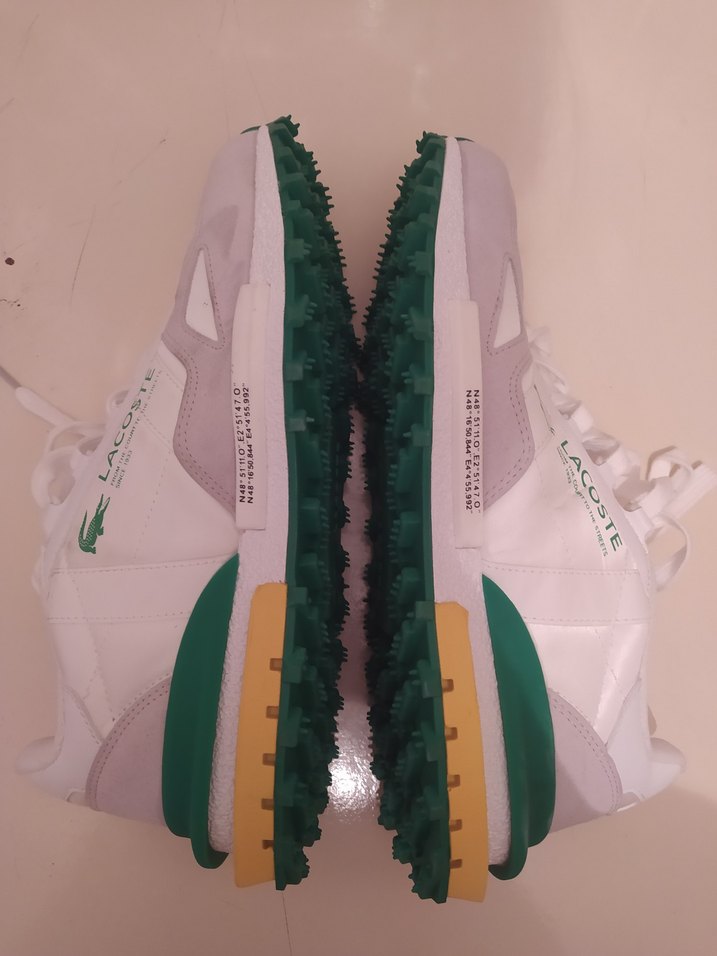 Beyaz Bağcıklı Erkek Spor Ayakkabı - Görsel 3