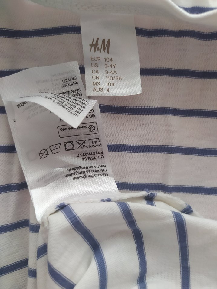 Çizgili Uzun Kollu tulum - Görsel 4