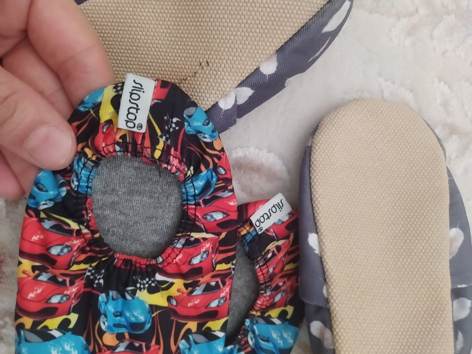 Renkli Erkek Çocuk Kaydırmaz deniz ayakkabi - Görsel 3