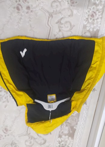 Erkek Çocuk Sarı Fermuarlı Mont - Görsel 4