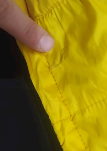 Erkek Çocuk Sarı Fermuarlı Mont - Görsel 6