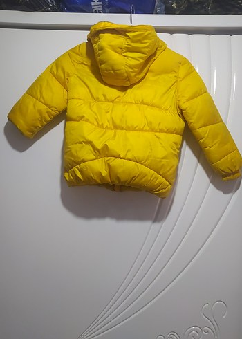Erkek Çocuk Sarı Fermuarlı Mont - Görsel 2