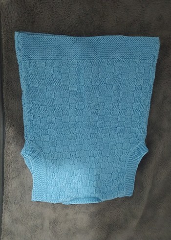 Mavi Erkek Çocuk Örgü Süveter - Görsel 2