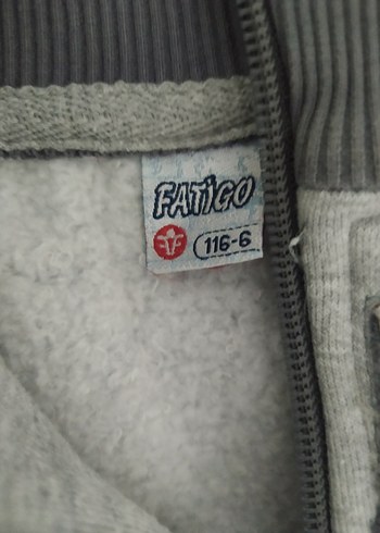 Gri Fermuarlı Erkek Sweatshirt - Görsel 2