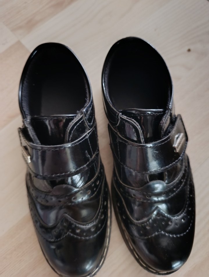 Klasik Siyah Tokalı Erkek Çocuk Ayakkabısı - Görsel 5