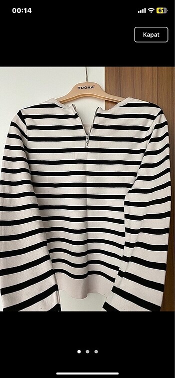 Siyah beyaz sweatshirt