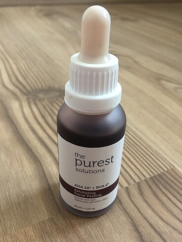 the purest cilt tonu eşitleyici peeling