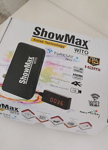 Show Max HD uydu alici